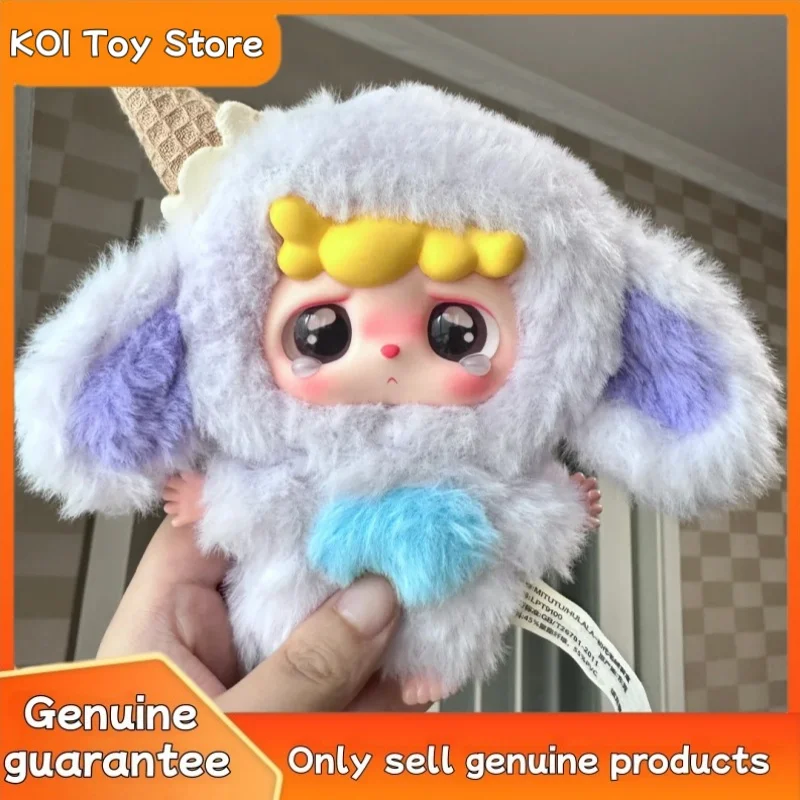 جديد الأصلي الطفل ثلاثة مي توتو و حولا لا صندوق أعمى حقيبة قطيفة قلادة الحلي الزخرفية جمع الدمى عيد ميلاد فتاة هدية