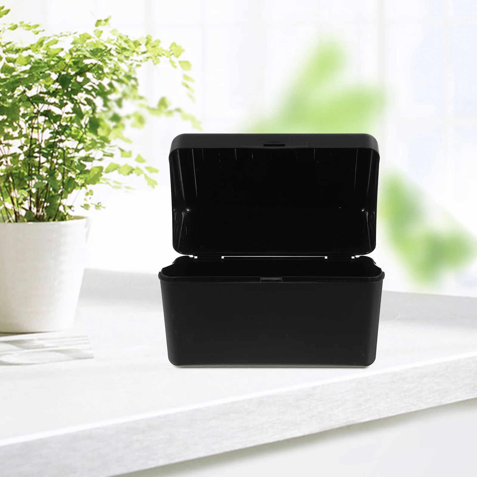 1Set Plastic Index Card Holder Case Desktop Notecard Organizer Box Recipe Card Storage Flashcards Note Box Notecard Holders