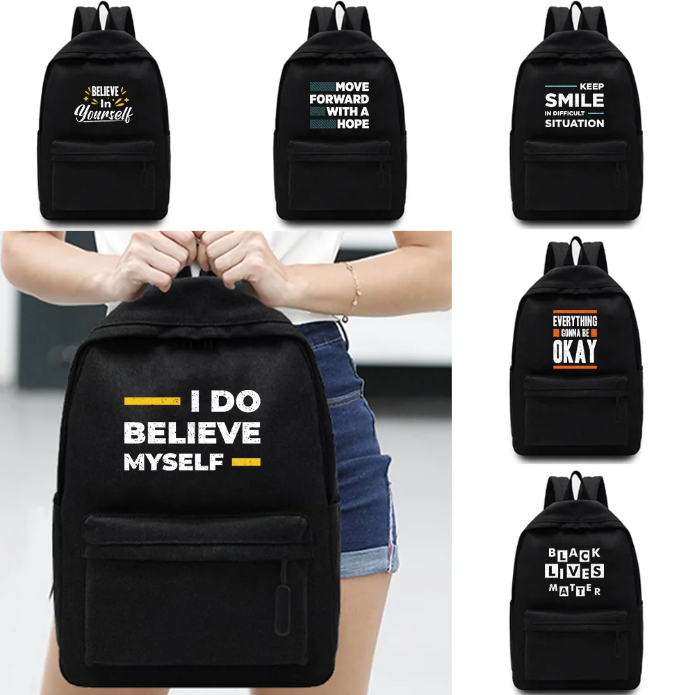 

Printing Leisure Backpack Laptop Backpack Fashion Simple Unisex Multifunctional Sports Bag.