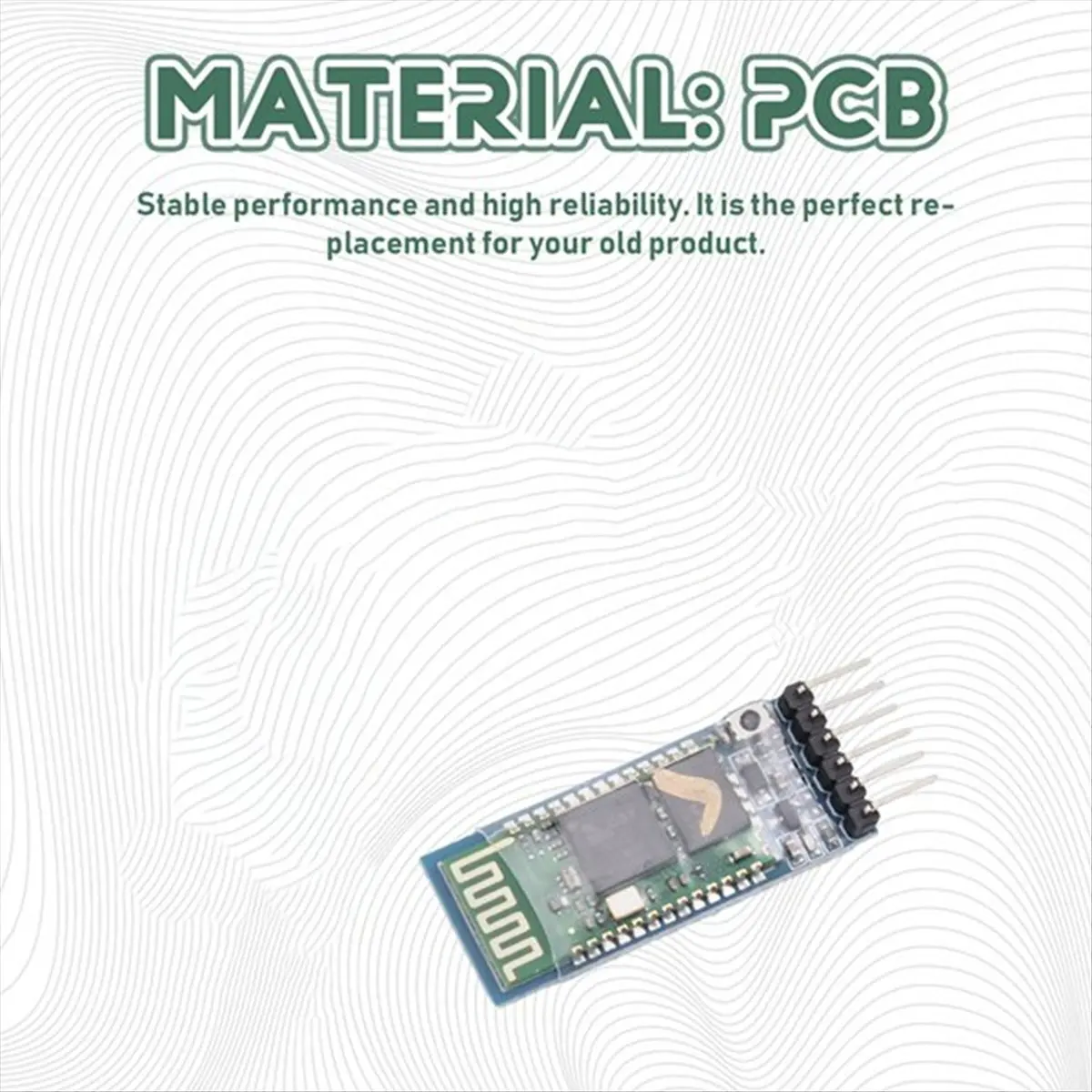 (▲★HUND) Bluetooth Transceiver Module Master-Slave Bluetooth Expansion Board Wireless Slave Module for Projects