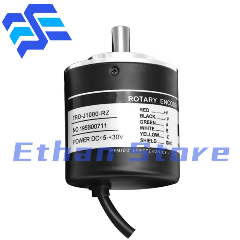 1PCS Photoelectric Rotary Encoder TRD- J100 J360 J500 J600 J1000 J1500 J2000 J2500 J3000 J5000-RZ RZV RZW RZL RZS S RZWL RZVW