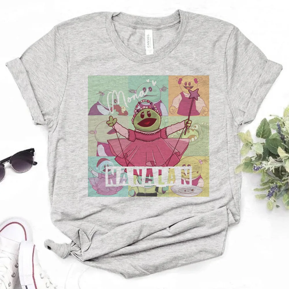 Nanalan tshirt women Y2K graphic comic Tee female graphic streetwear clothing