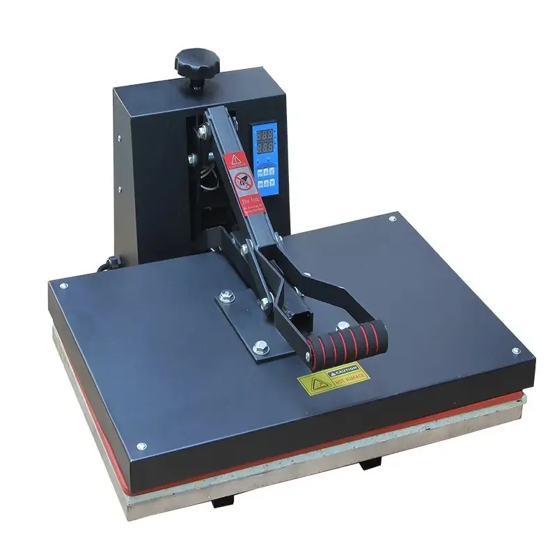 40x60CM High Pressure Flat Heat Press Machine, 110V/220V Sublimation Heat Transfer Printer for T-shirt Bag Puzzle Photo