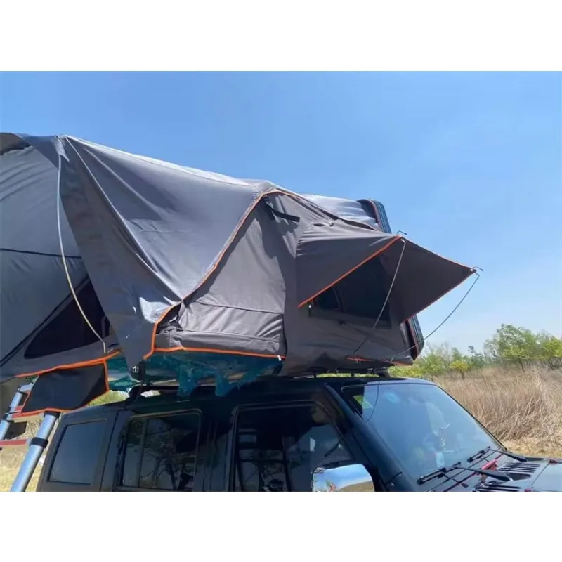 Premium Space Version Outdoor Aluminum Hard Shell SUV Car Roof Top Tent