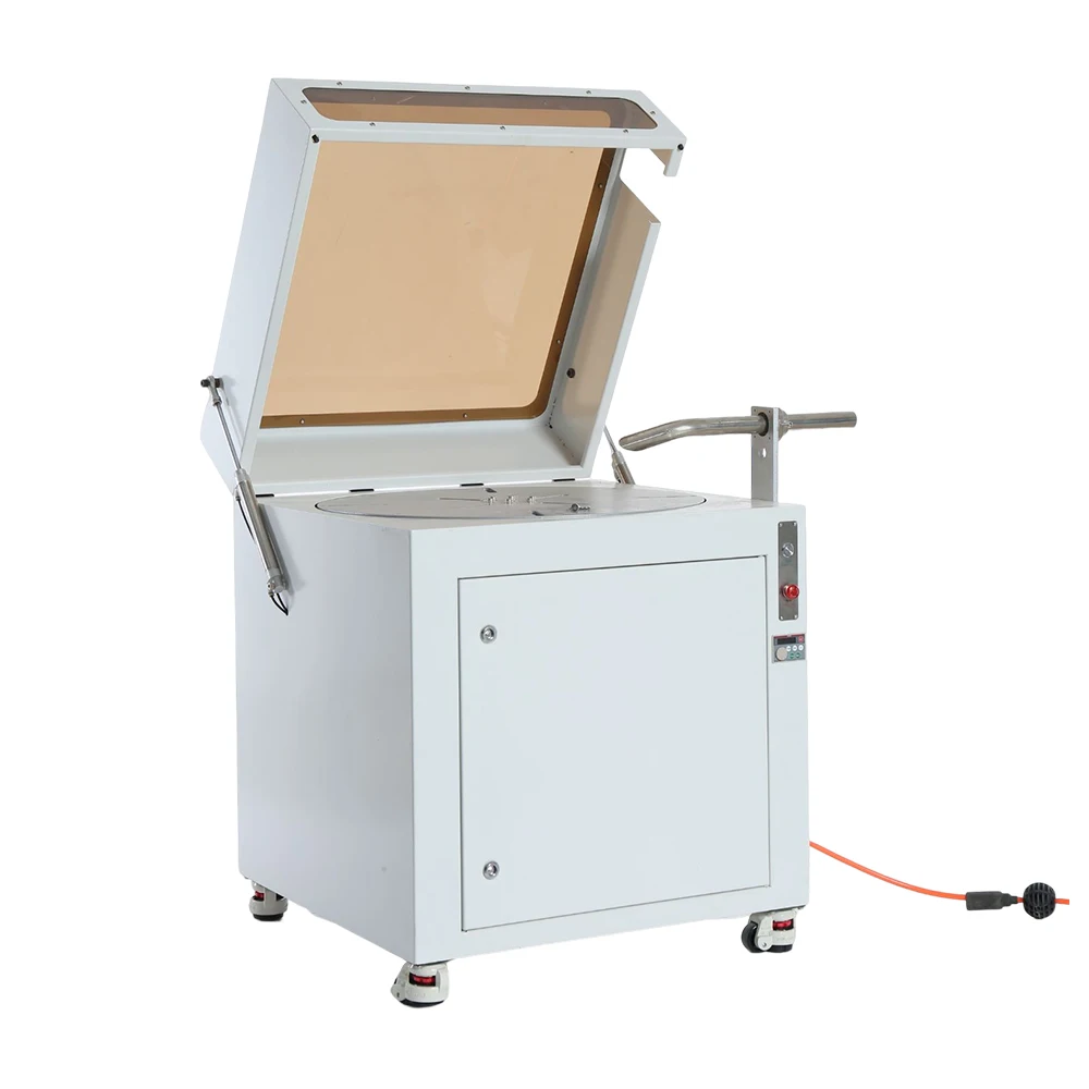 automatic cable cutting and rewinding to circular winding machine