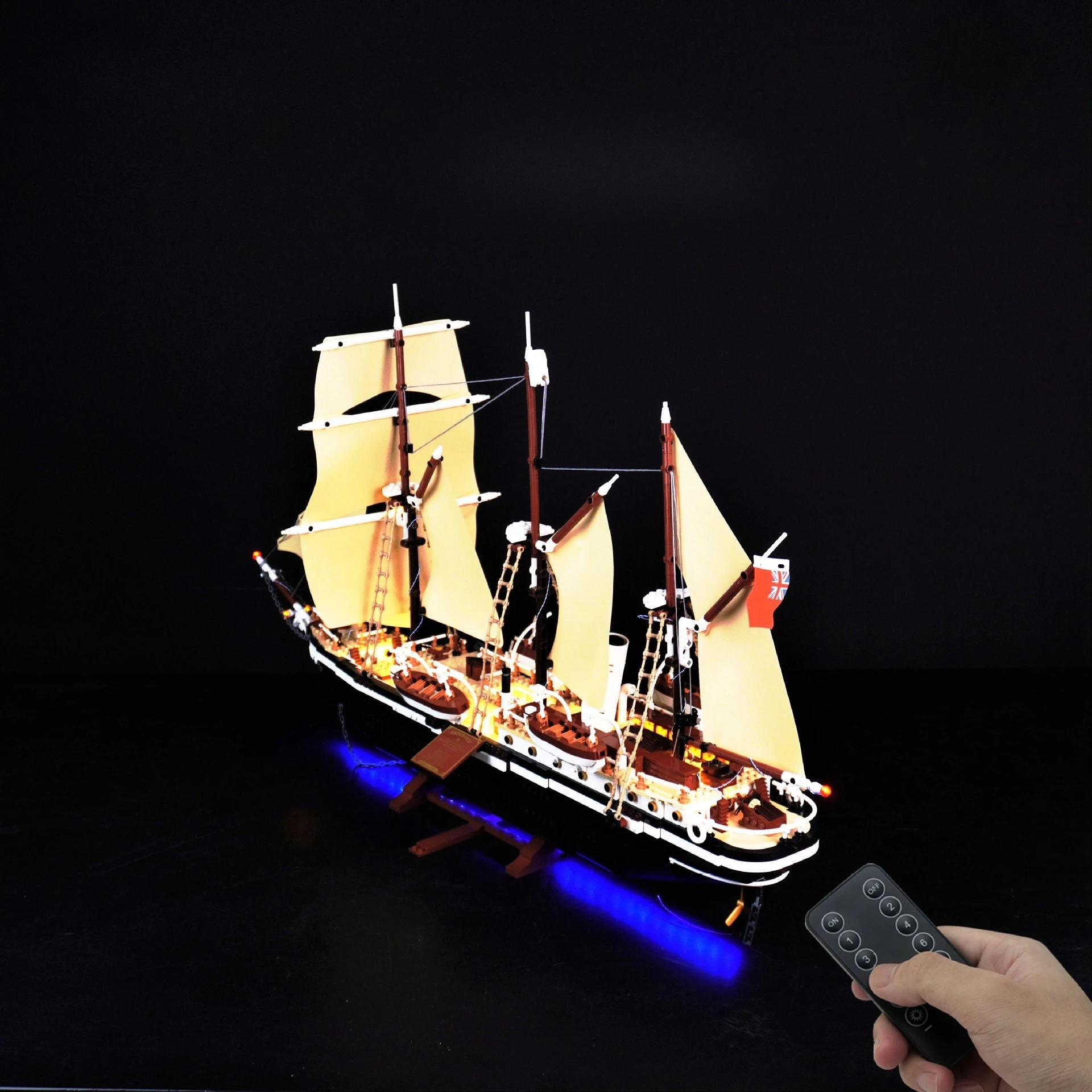 

Не включает модель, набор светодиодных фонарей для LEGO The Endurance Icons 10335, строительные блоки, кирпичи, набор игрушек для ламп «сделай сам»