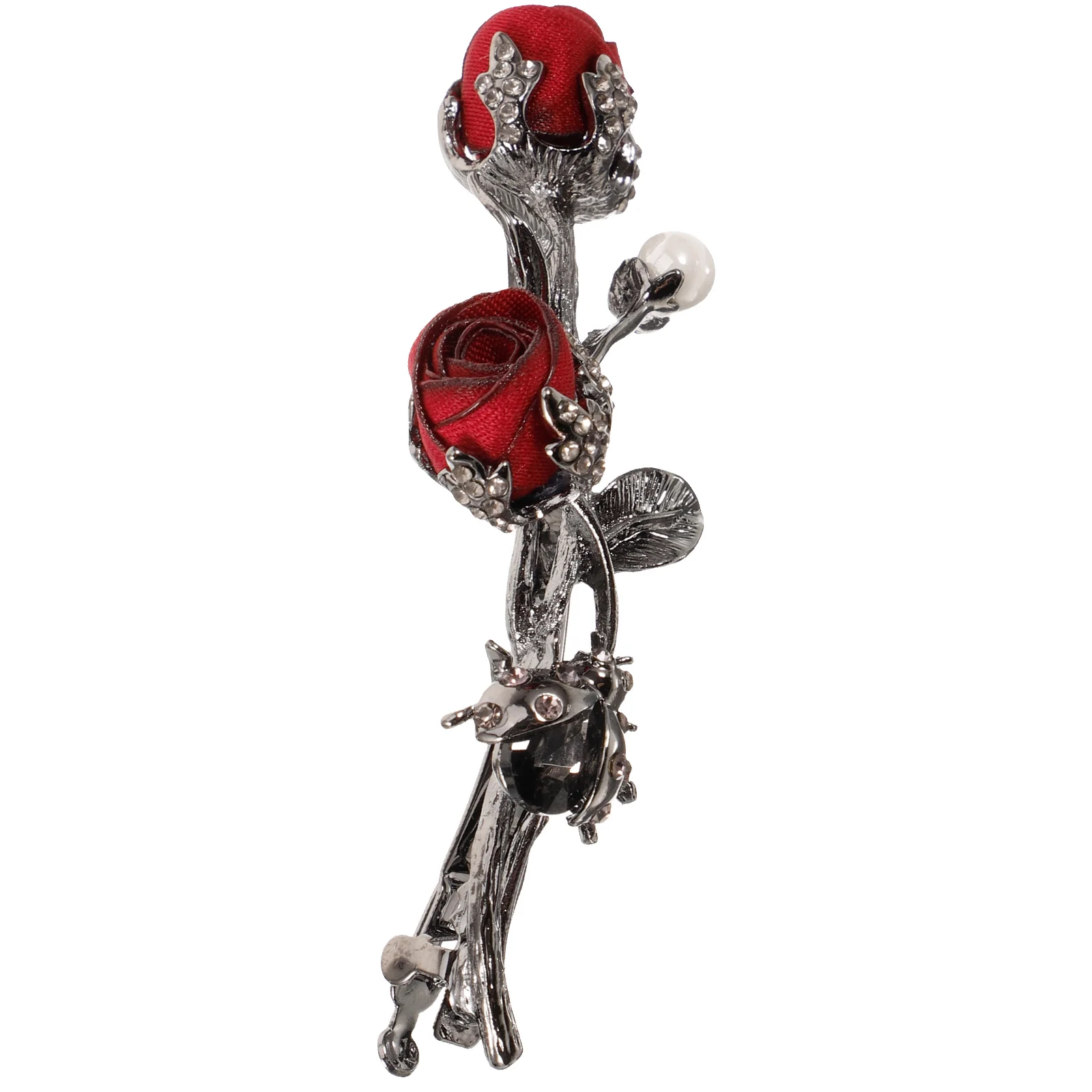 

Rose Hairpin Vintage Bobby Clip Women Wedding Party Accessories Spring Hairpins Flower Simulation Decorative Alloy Hair Tools