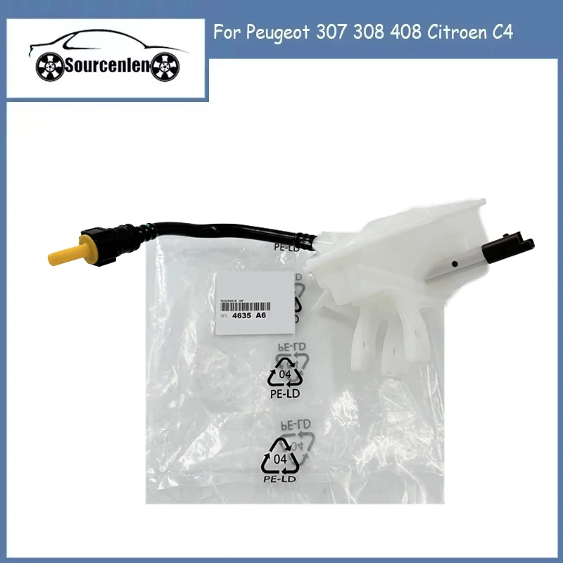 

4635A6 Brake Fluid Tank Brake Master Cylinder Reservoir for Peugeot 307 308 408 Citroen C4 ZQ92285280