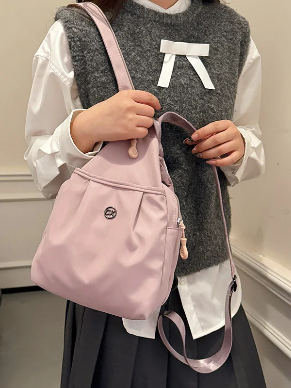 2025 New Lightweight Multi-Functional Travel Bapa Chest Bag Commuter Slant Crossbody Bag Lazy Sle Single oulder Bag