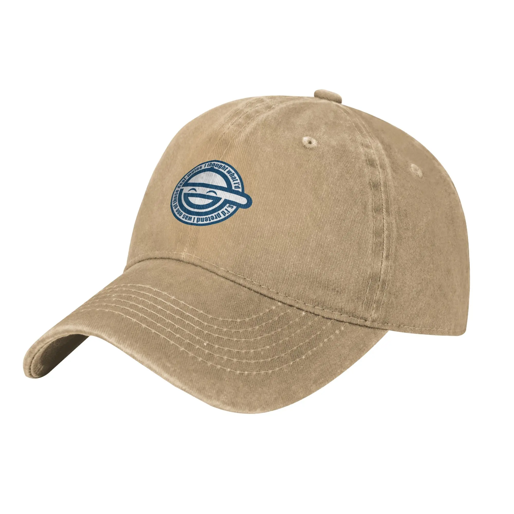 Laughing Man - GHOST IN THE SHELL Fashion Baseball Cap  Summer Mesh Cap  Casual Dating Mesh Cap