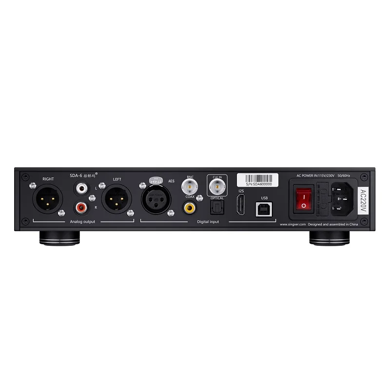 Singxer SDA-6 DAC DSD512 AK4499 XMOS XU208 I2S USB NOS PLL Native Direct Solution Digital Analog Interface ถอดรหัส