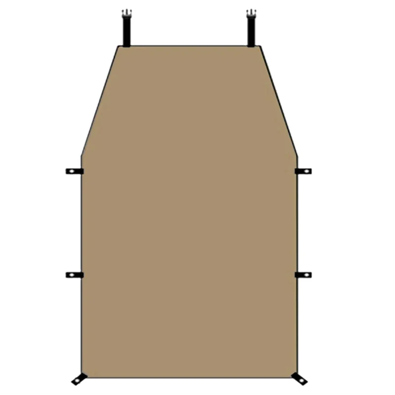 

Car Waterproof UV Roof Top Tent Awnings For Outdoor Sun Shade Sail Canopy, Portable Caramping Side Awning For SUV Caravan, M