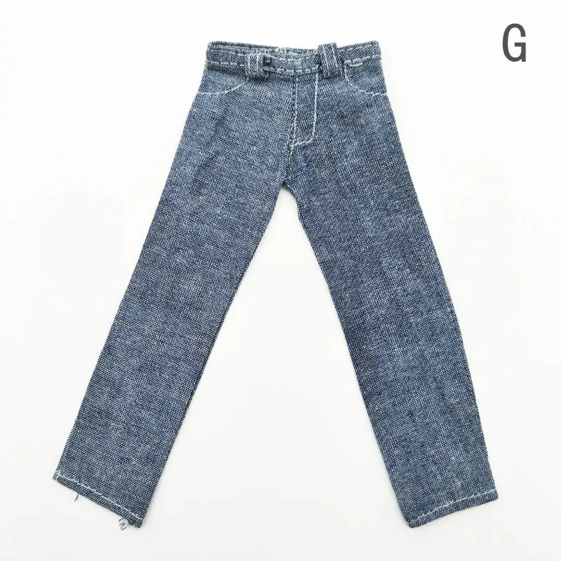 High Quality 1/6 Doll Clothes Jeans Pants For Ken Doll Trousers For Barbie\'s Boyfriend Ken Prince Male Doll Casual Wear