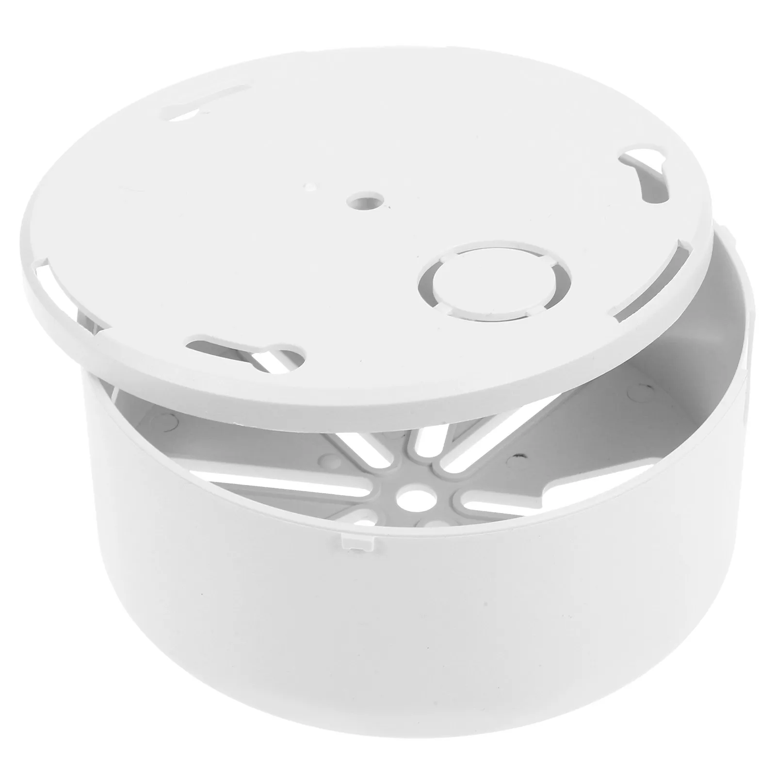 Security Camera Junction Box Ceiling Mount Plastic Electrical Cable Management Cord Cover