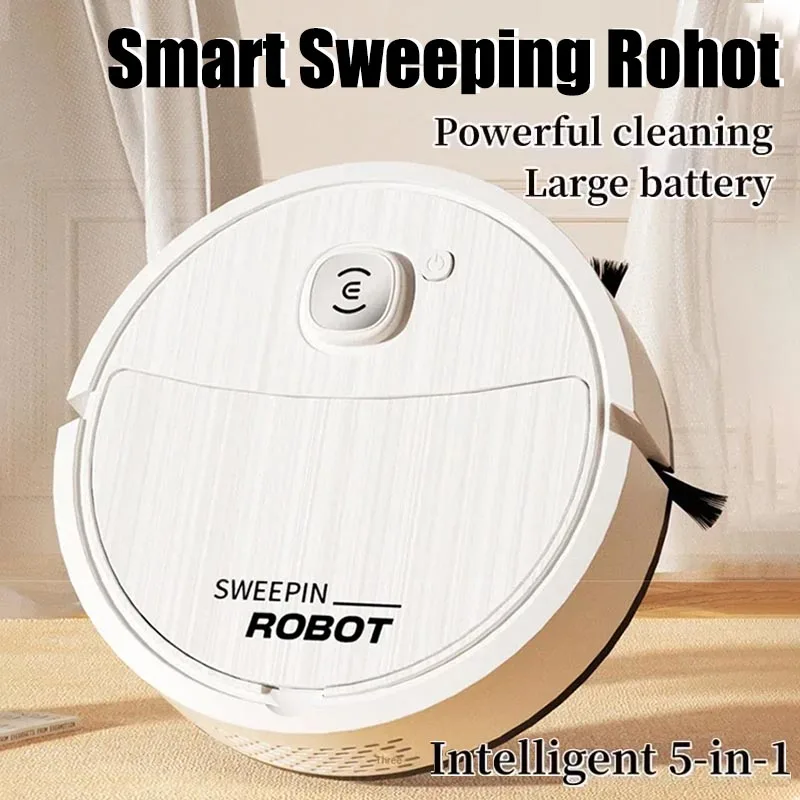 Intelligent Sweeping Robot 5 in 1 New Household Sweeper Vacuum Wireless Automatic Smart Sweeping Robot Cleaning Expert For Home