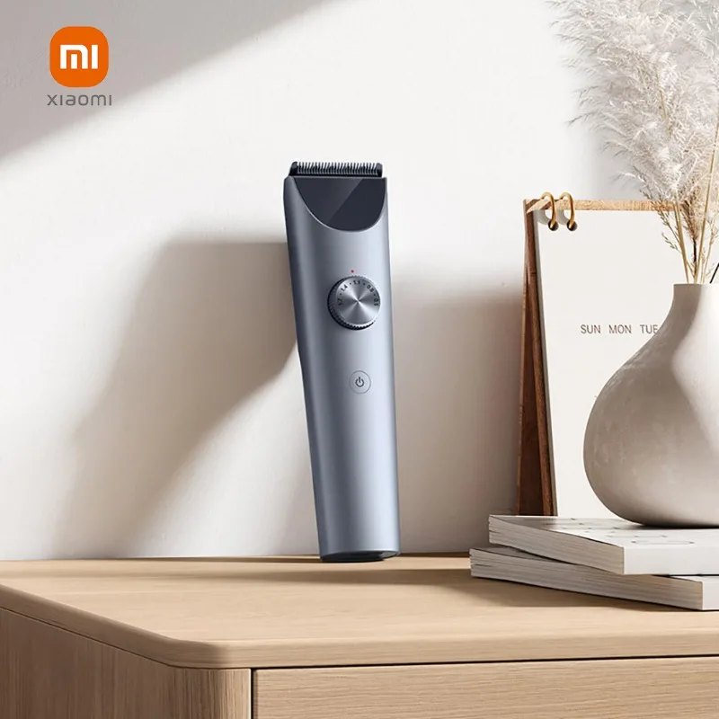 

New XIAOMI MIJIA Hair Clipper 2 Men Hair Trimmer Professional Barber Cordless Clippers Titanium Alloy Blade IPX7 Haircut Machine