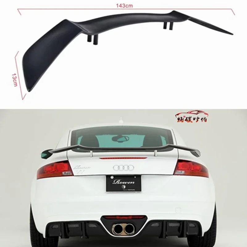 CAR REAR WING TRUNK SPOILER FOR Audi TT TTS TTRS ROWEN Style 2008 2009 2010 2011 2012 2013 2014 2015 2016 2017