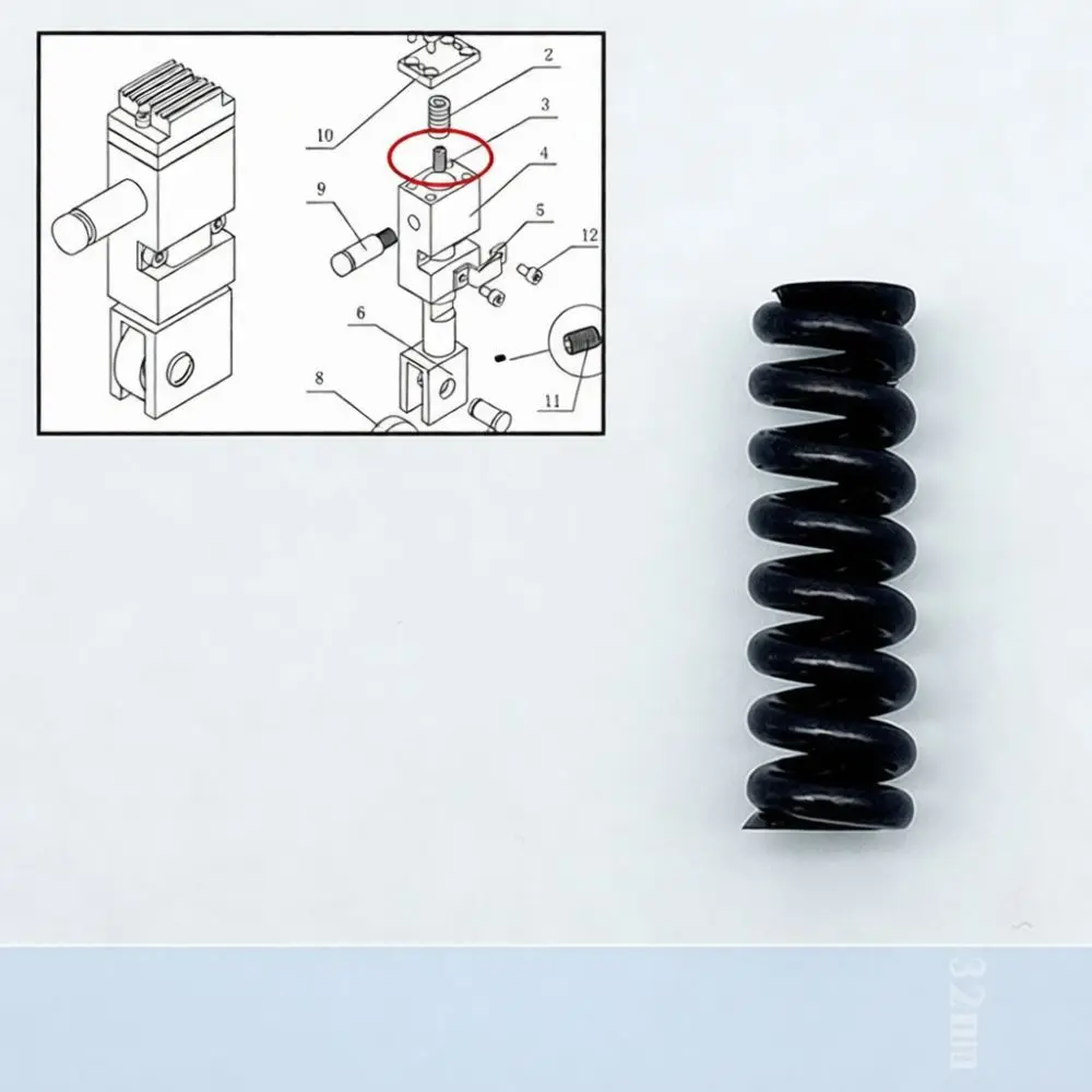High Performance Torsion Tension Spring Kit For For Kamei Automatic Strapping Equipment Repair Maintenance Spare Parts Component