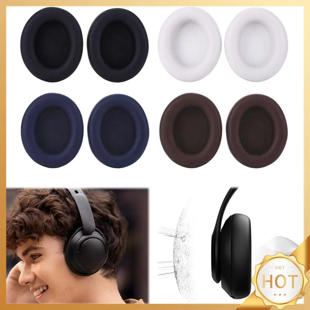 เปลี่ยนแผ่นรองหูฟังเบาะหนังชุดหูฟังแผ่นรองหูฟังถ้วยหูอะไหล่ซ่อม Earmuffs สําหรับ Beats Studio Pro หูฟัง