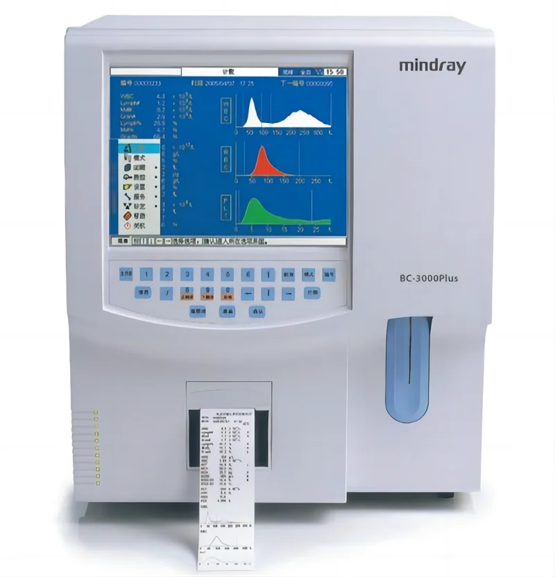 Refurbished BC3000plus Used mindray hematology analyzer 3 part CBC machine Hematologico Blood Analyzer BC2800 Refurbished