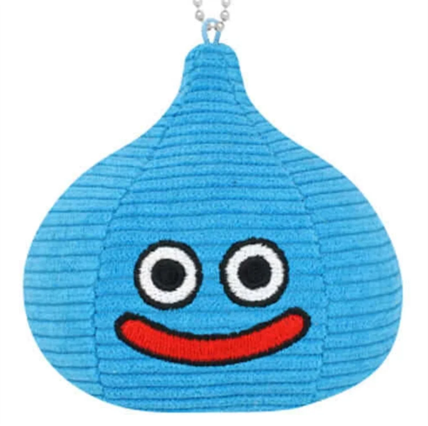 Nuevo y Adorable Llavero de Peluche de Dragón Quest Smile Slime, Colgante Pequeño de 8CM, Juguetes de Peluche para Niños