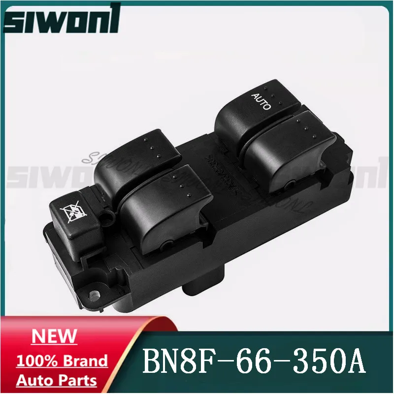 

High Quality BN8F-66-350A Front Left Drive Side 10 Pins Window Switch For 2004-2009 Mazda 3 BN8F66350A