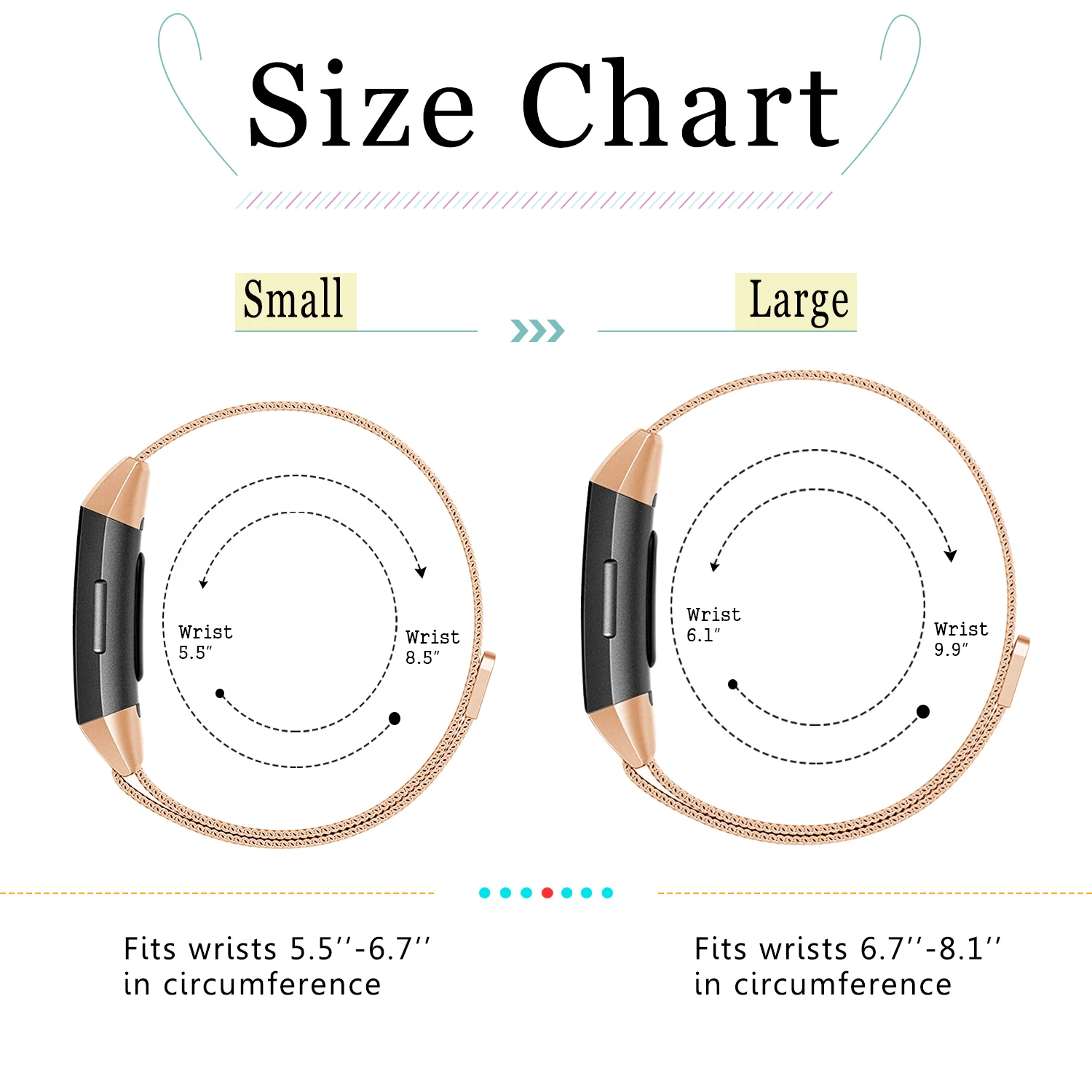 Metalowy pasek magnetyczny do Fitbit Charge 2/Charge 3/Charge 4/Charge 3 SE, bransoletka, opaska do zegarka, pasek do Fitbit Charge 2 3 4