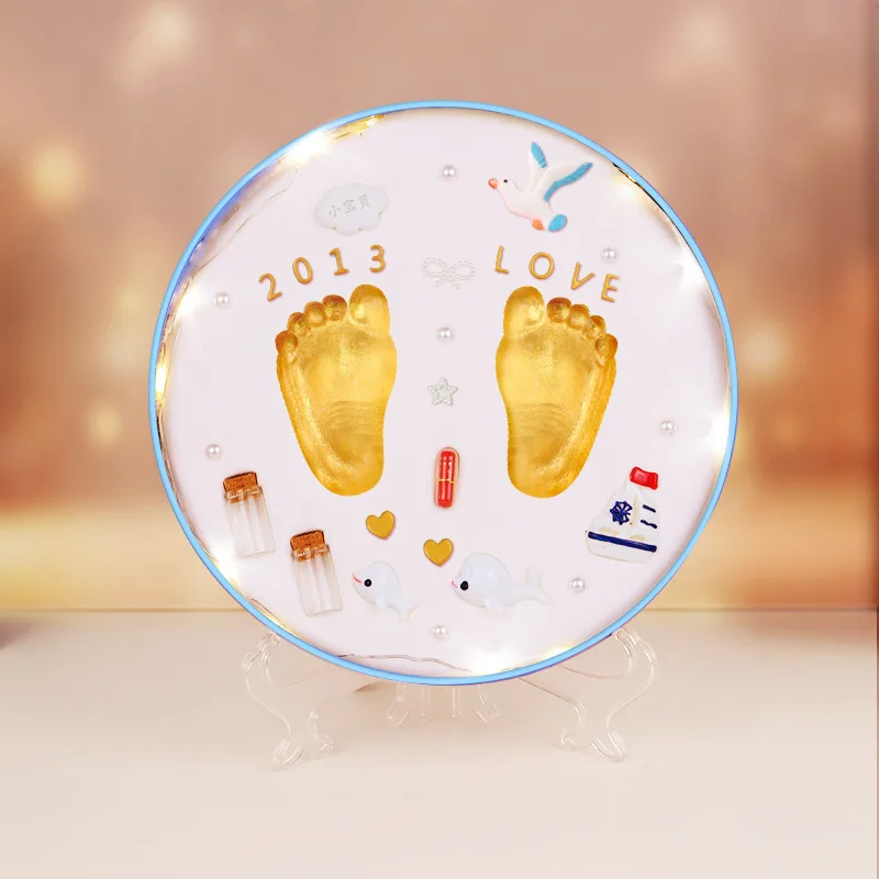baby-hand-foot-print-clay-kit-with-lanugo-storage-for-100-day-first-birthday-souvenir