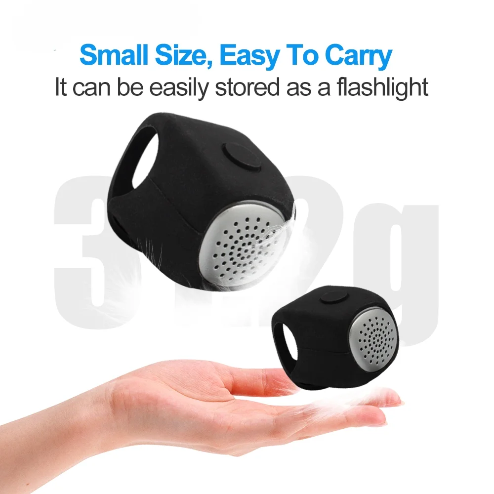 Sonnette de vélo électrique, klaxon de vélo, 3 modes sonores, klaxon d'avertissement de moto, cloches de guidon de cyclisme sur route vtt, cloche forte pour une conduite en toute sécurité