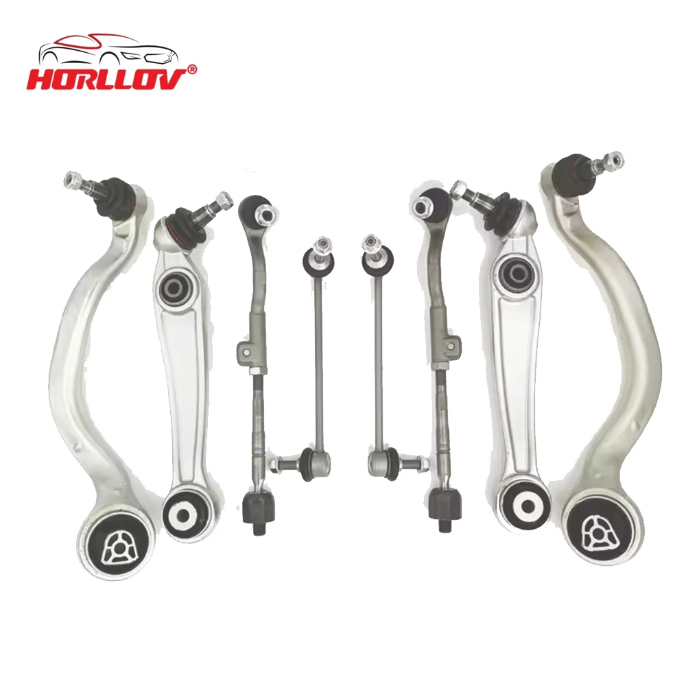 

8PCS High Quality Auto Parts Kit Tie Rod End Ball Joint Control Arm Kit for BMW X5 F15 OE 31126851692 31126864821