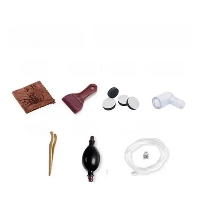 Synthetic King Black Stone Tea Tray Simple Drainage Office Home Use New Chinese Style Tea Set Rectangular Shape Artificial Stone