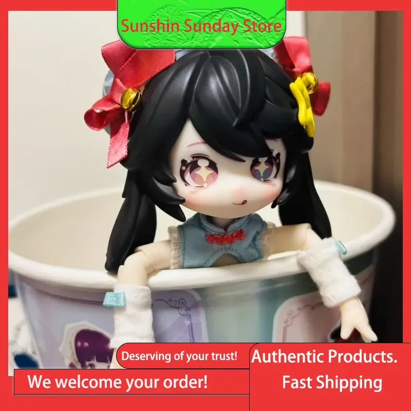 

In Stock Inedible Doll Jumping Moon Time Rabbit Treasure Series Blind Box Ornament Dolls Collectible Model Kid Birthday Gifts