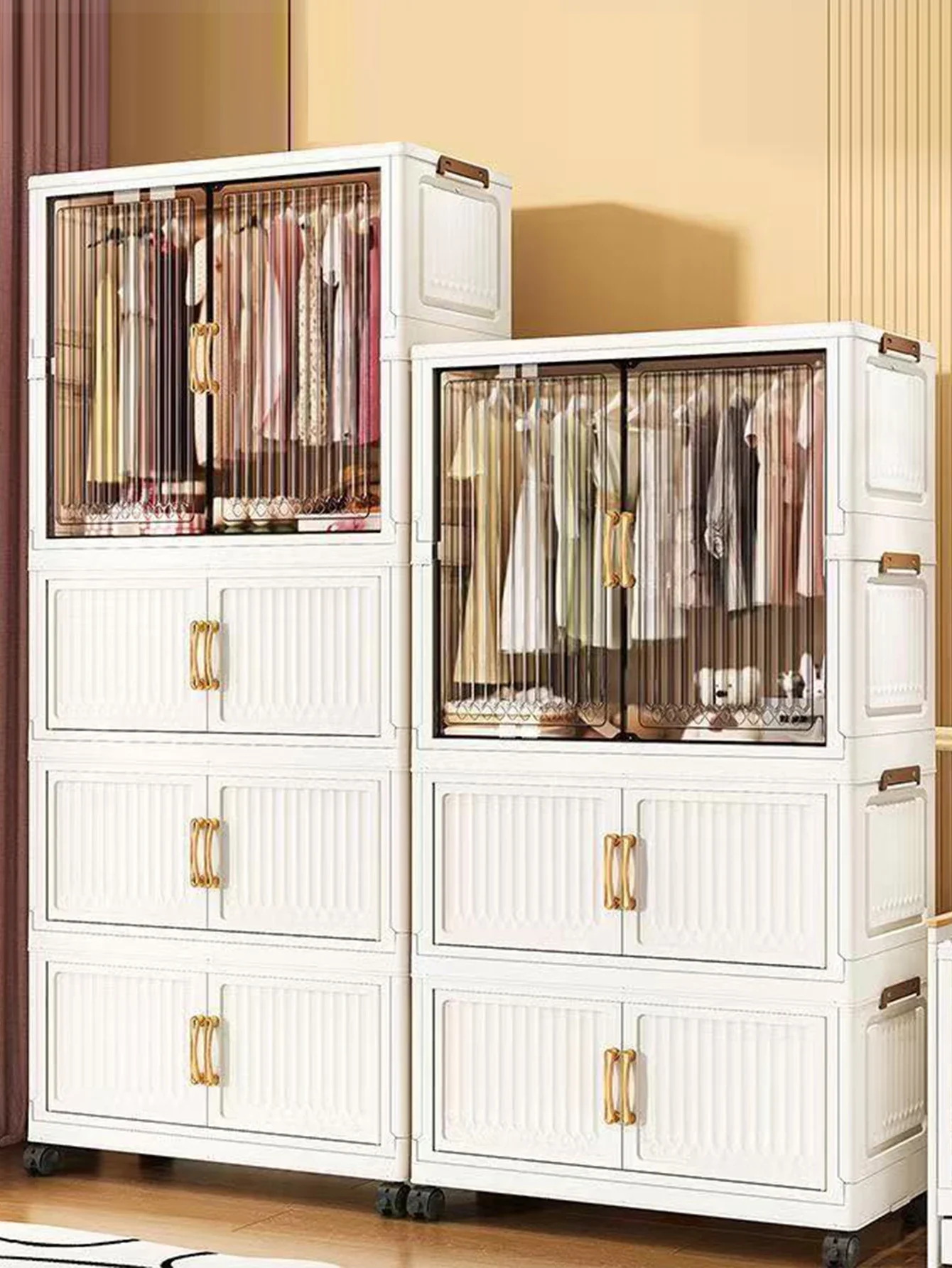 Folding Locker Closet Organizer Multi-Scene Storage Solution Portable And Versatile Storage for Home And Office