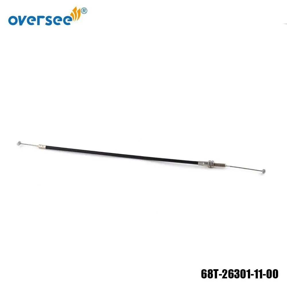 Oversee 68T-26301-11-00 THROTTLE CABLE FOR YAMAHA OUTBOARD 4T F 6-8-9.9HP 2001-2012 T9.9