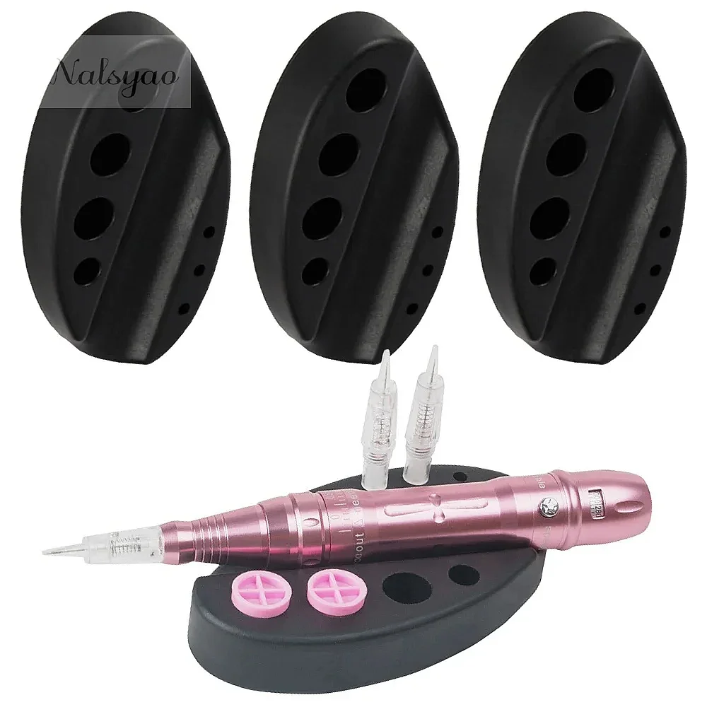 1Pcs Silicone Tattoo Machine Pen Holder Microblading Pigment Ink Cup Stand Permanent Makeup Tattoo Accessories Supply