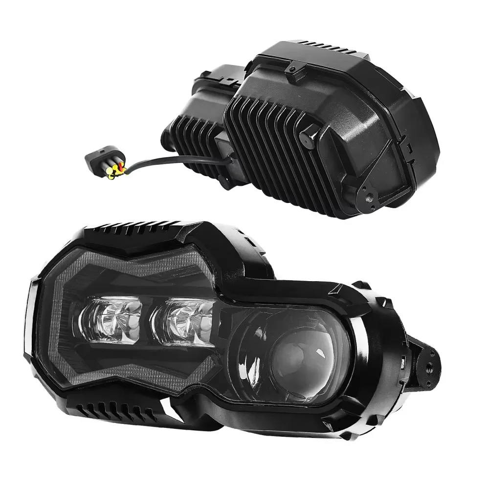 E-Mark LED Motorcycle Headlamp For  F700 F800 GS  Plug and Play  Acssories Projector Headlight For  F800GS Adventure