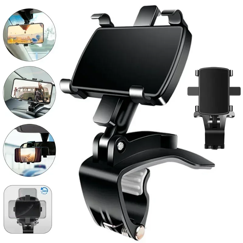 Universelle Auto-Handyhalterung Einfache Clip-Halterung Multifunktionale Universal-Armaturenbrett-GPS-Navigationshalterung