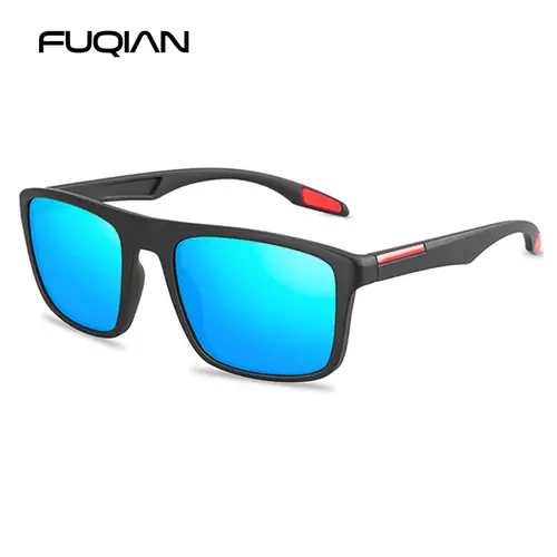 Vintage Square Men Sunglasses Polarized Fashion Black Sun Glasses Male Stylish Driving Shades Sports Eyewear UV400 - Image 3