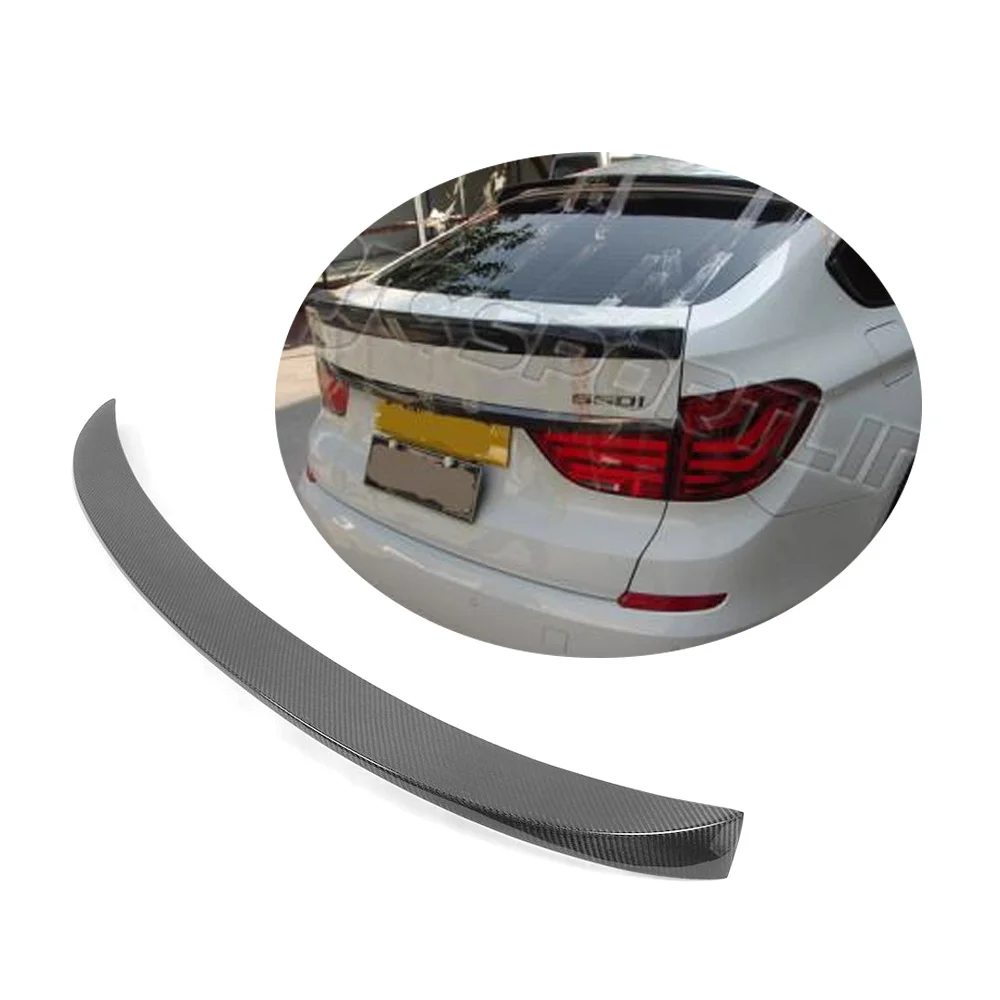 Carbon Fiber F07 GT Rear Spoiler For BMW 5 Series Gran Turismo GT 2010-2012 Rear Wings Top Wings Black Lip Trunk Wing Body Kit