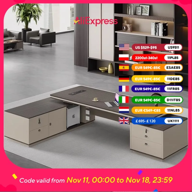 

Drawer Gaming Computer Table Office Study Large Drawers Wooden Computer Desks Storage Executive Biurka Komputerowe Furniture