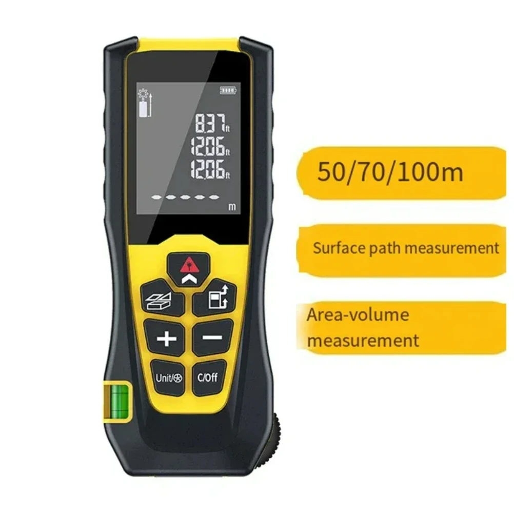 

50/70/100M Laser Rangefinder Laser Infrared Range Finder High-precision Electronic Measuring Tape Room Measuring Instrument Tool