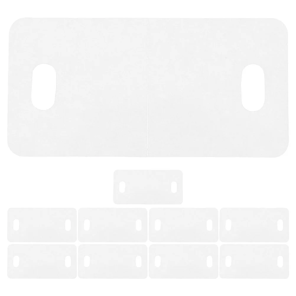 

25 Pcs Window Blinds Curtain Hanging Piece Repair Hook up for Indoor Windows Transparent Sliding Glass Doors Clips Replacement