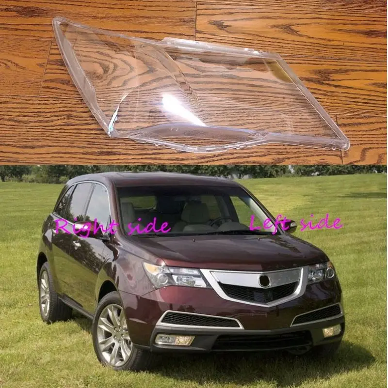 Car Headlamp Lens For Acura MDX 2007 2008 2009 2010 2011 2012 2013 Car Headlight cover Headlamp Lens Auto Shell Cover