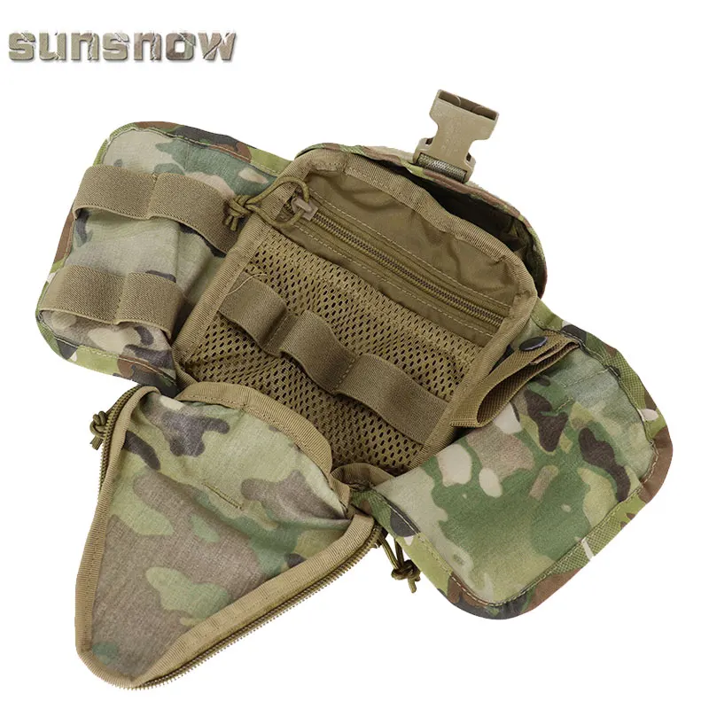 

Outdoor Sports Tactical Vest MOLLE Sundries IFAK Medical Bag Expansion Pack