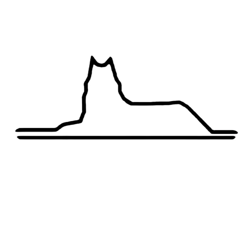 

20cm Vinyl Decal Chechnya Wolf Car Sticker Waterproof Stickers on Truck Bumper Rear Window