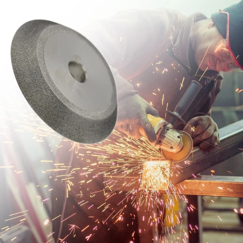 652f Rouge broyage disque abrasif pour fabrication précise meubles efficaces