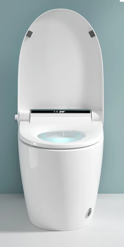 Intelligent toilet integrated fully automatic flip siphon multifunctional toilet