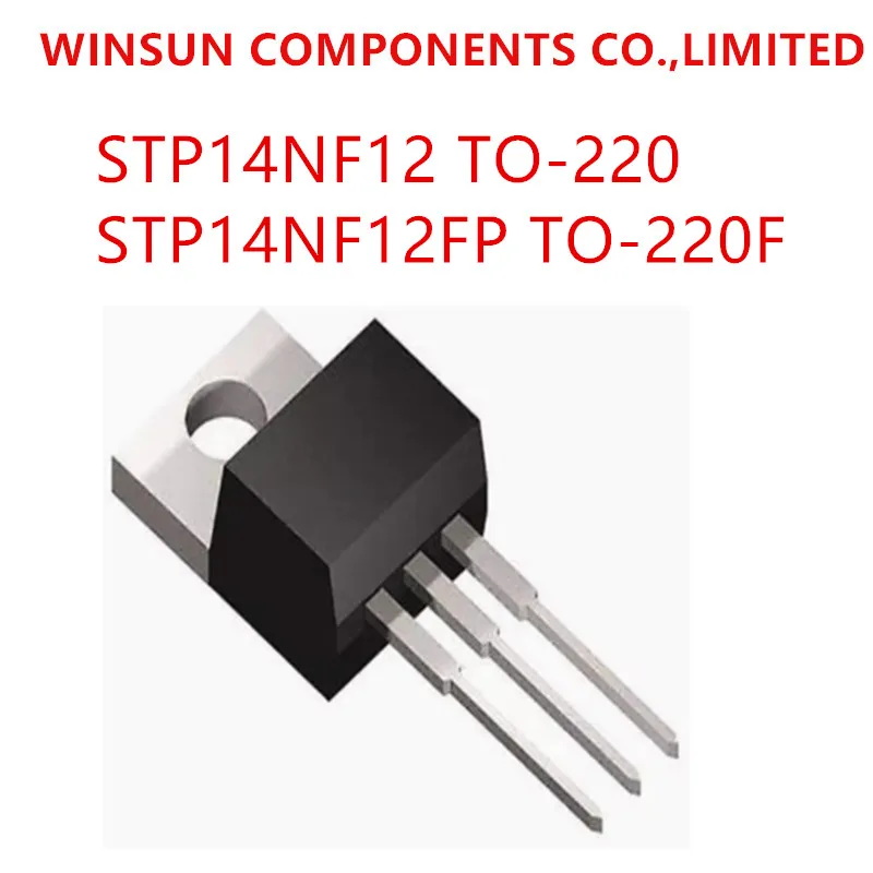 100% New Imported Original STP14NF12 P14NF12 TO-220 STP14NF12FP P14NF12FP TO-220F MO SFET 120V 14A