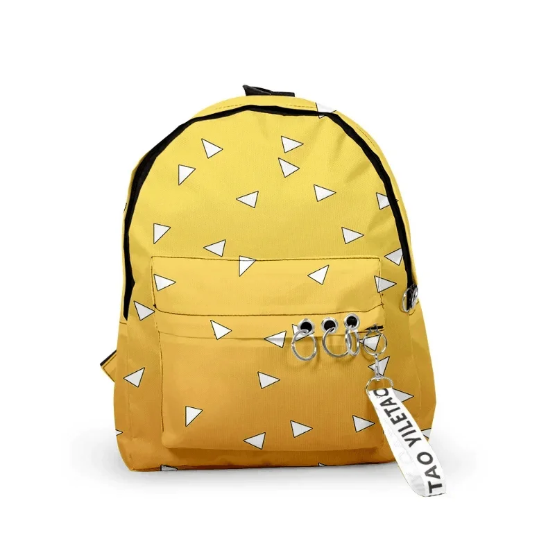 Demon Slayer Anime Leisure Backpack Kimetsu No Yaiba Nezuko Tanjirou Back To School Season Student Schoolbag Peripheral Gift view 3