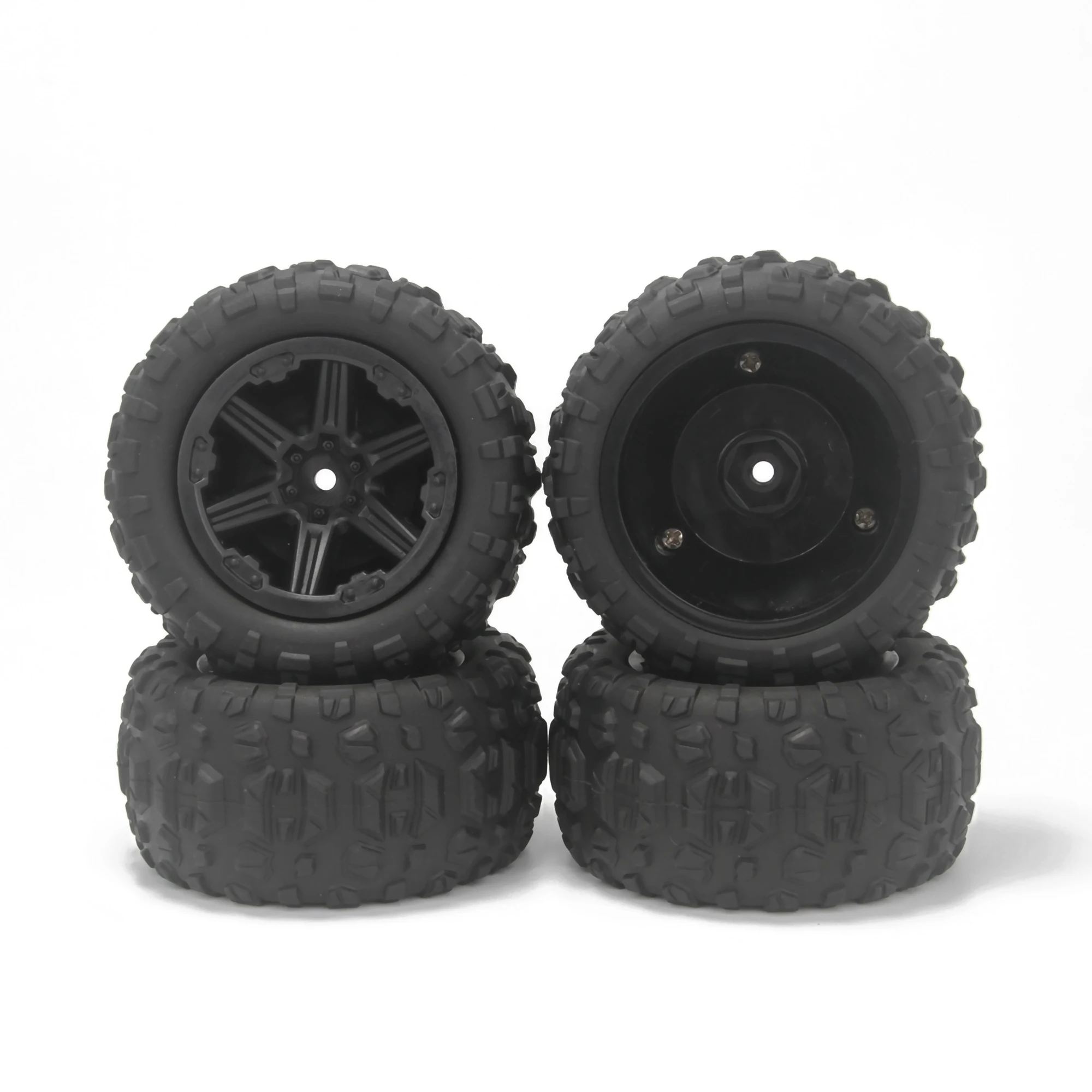 4PCS Ban Karet 85mm dengan Vel - Hot Wheels Car Monster Trucks ulasan dan harga